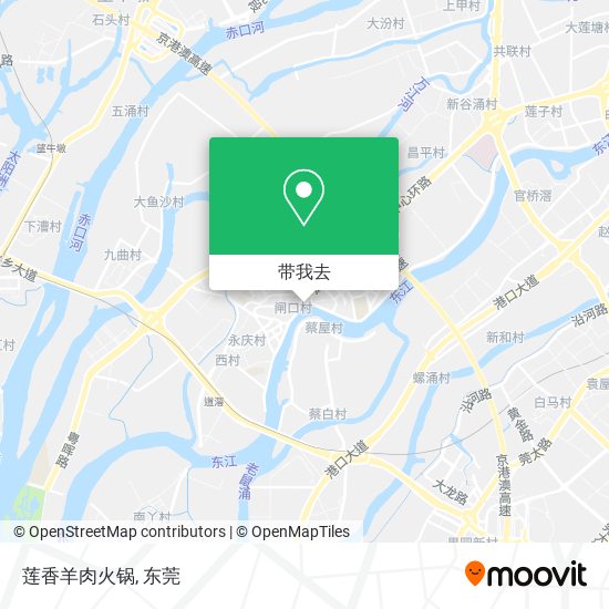 莲香羊肉火锅地图