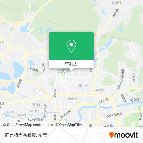 旺角概念茶餐廳地图