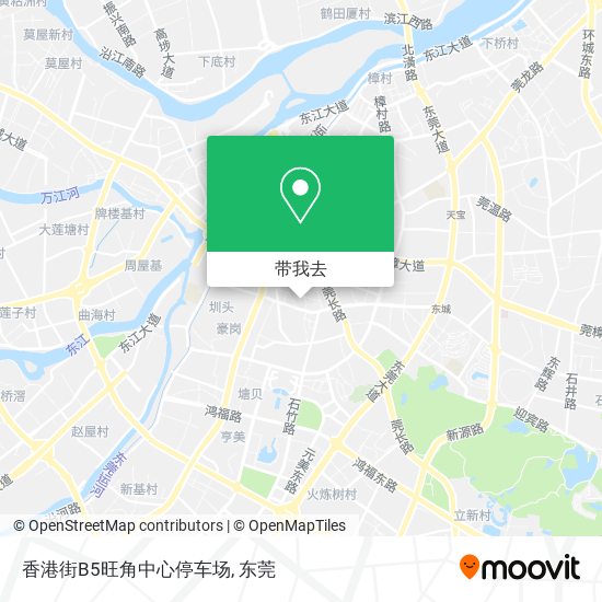 香港街B5旺角中心停车场地图