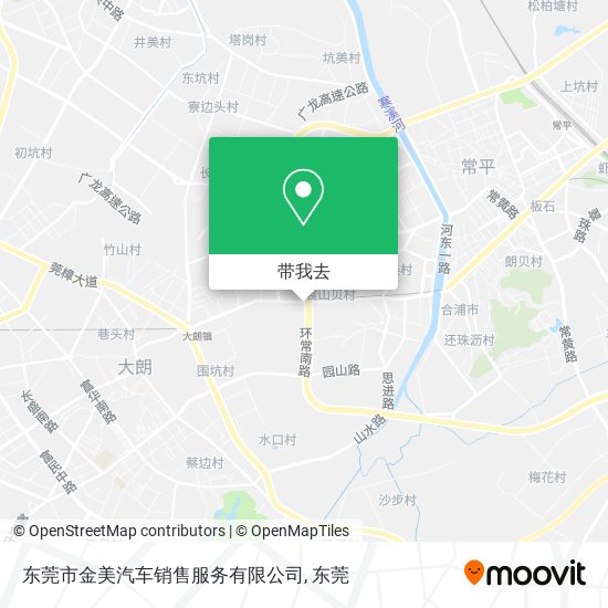 东莞市金美汽车销售服务有限公司地图
