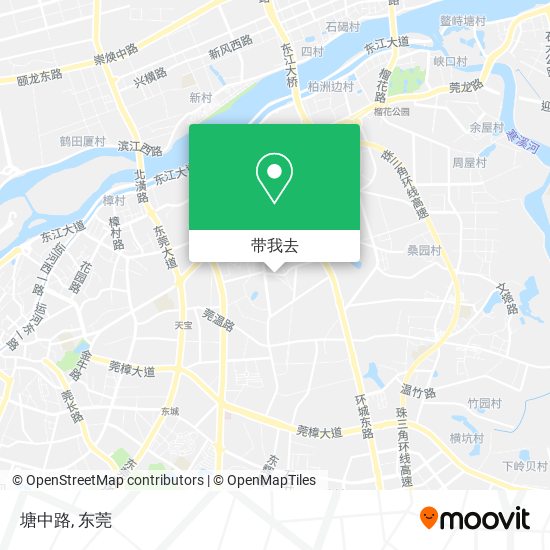塘中路地图