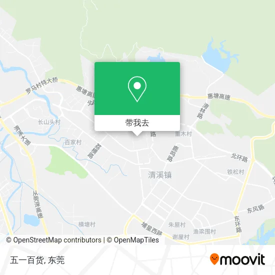 五一百货地图