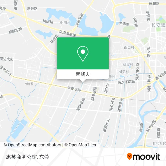 惠英商务公馆地图
