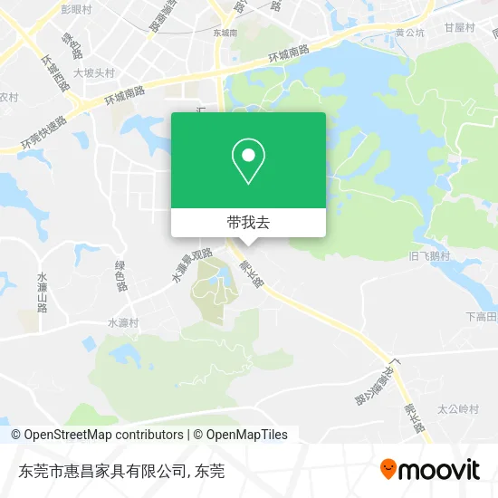 东莞市惠昌家具有限公司地图