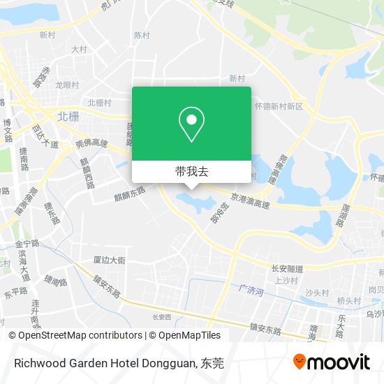 Richwood Garden Hotel Dongguan地图