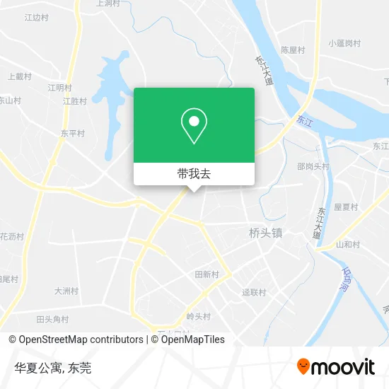 华夏公寓地图