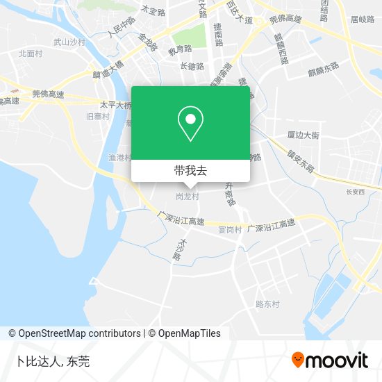 卜比达人地图