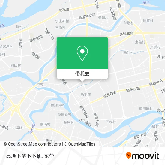 高埗卜爷卜卜蚬地图