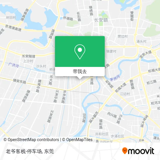 老爷客栈-停车场地图
