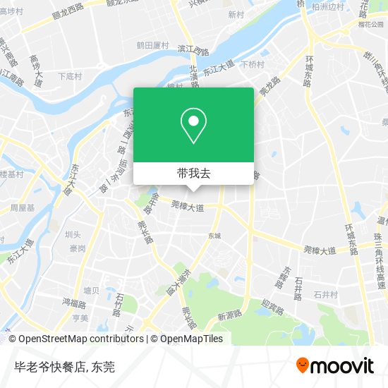 毕老爷快餐店地图