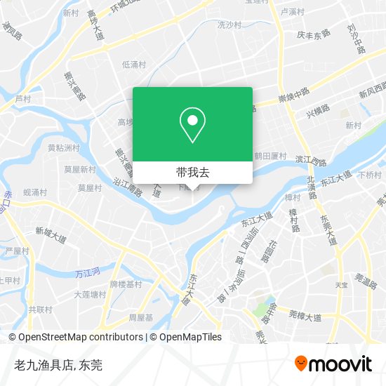 老九渔具店地图