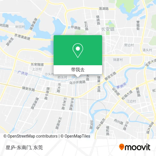 星庐-东南门地图