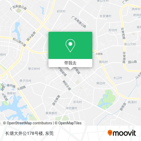 长塘大井公178号楼地图
