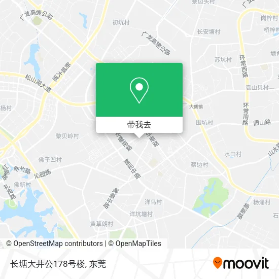 长塘大井公178号楼地图