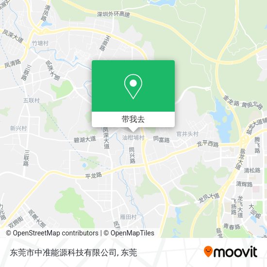 东莞市中准能源科技有限公司地图