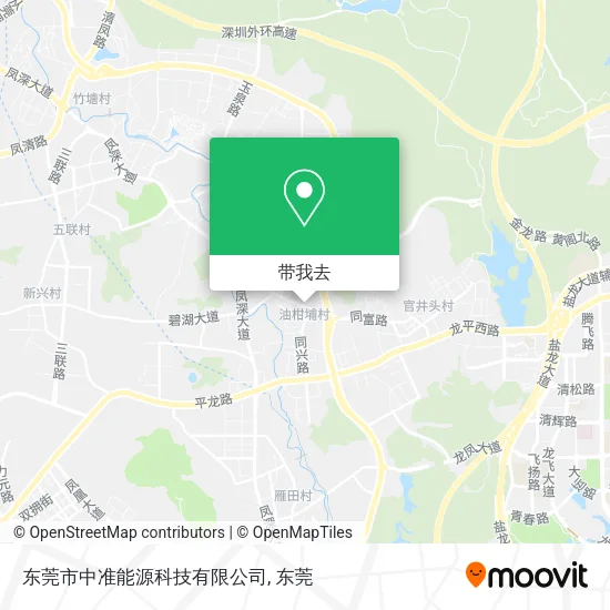 东莞市中准能源科技有限公司地图