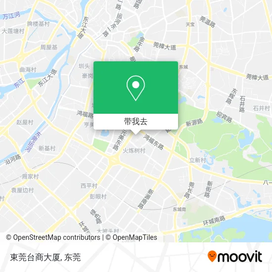 東莞台商大厦地图