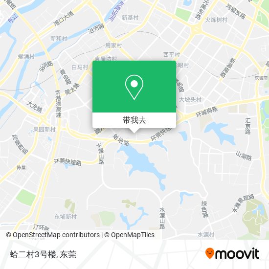 蛤二村3号楼地图