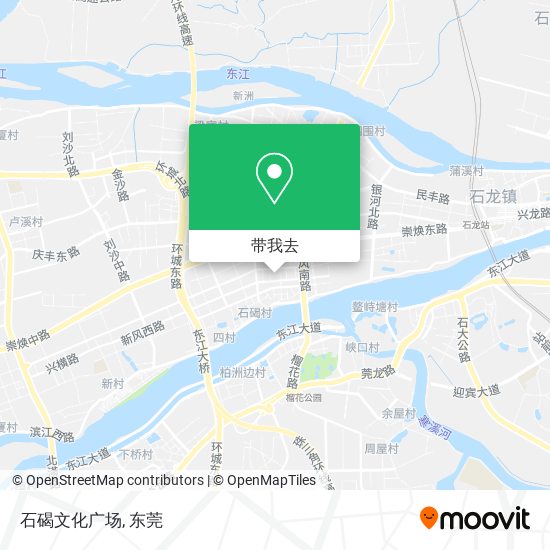 石碣文化广场地图