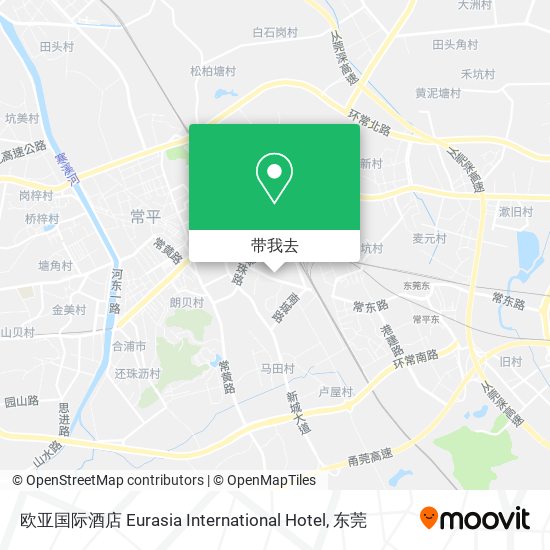 欧亚国际酒店 Eurasia International Hotel地图