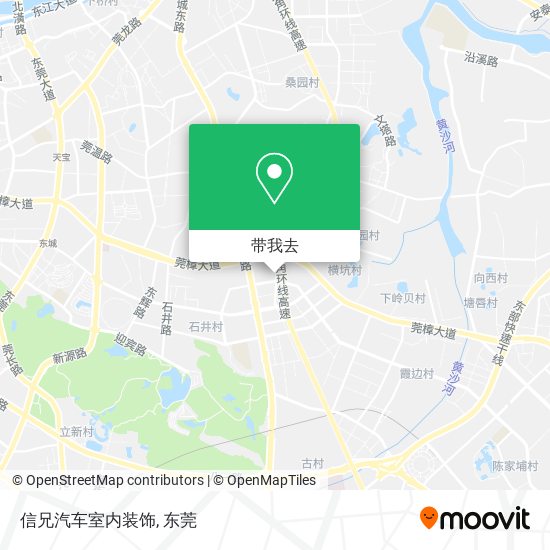 信兄汽车室内装饰地图