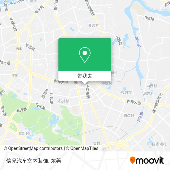 信兄汽车室内装饰地图