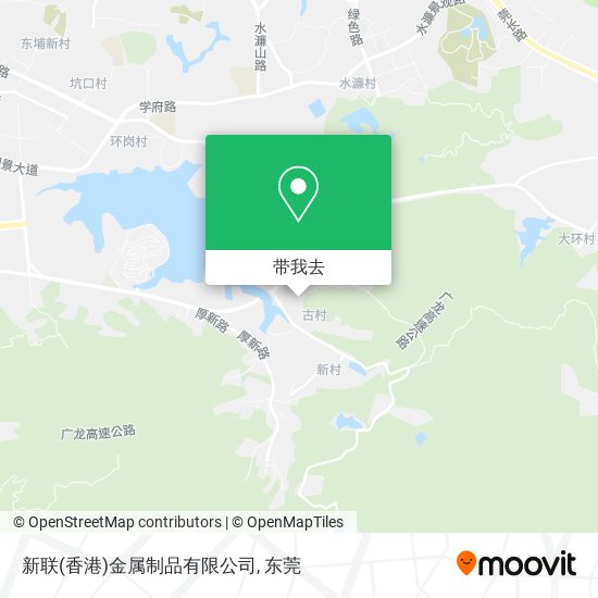 新联(香港)金属制品有限公司地图