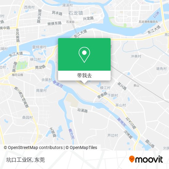坑口工业区地图