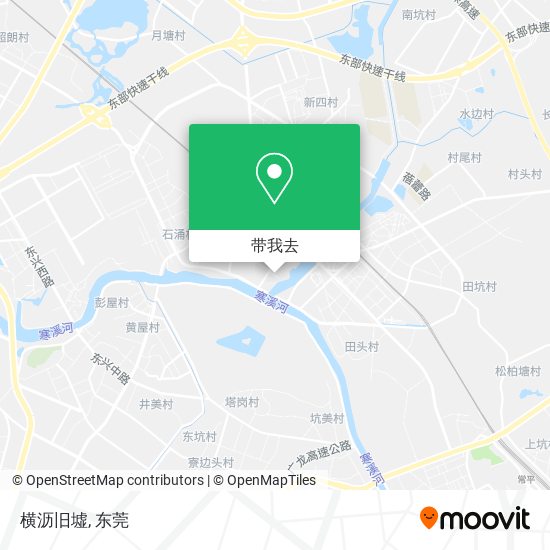 横沥旧墟地图