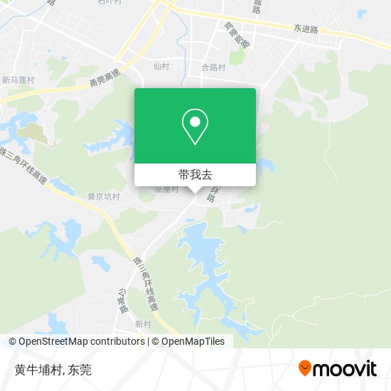 黄牛埔村地图