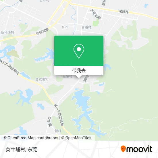 黄牛埔村地图