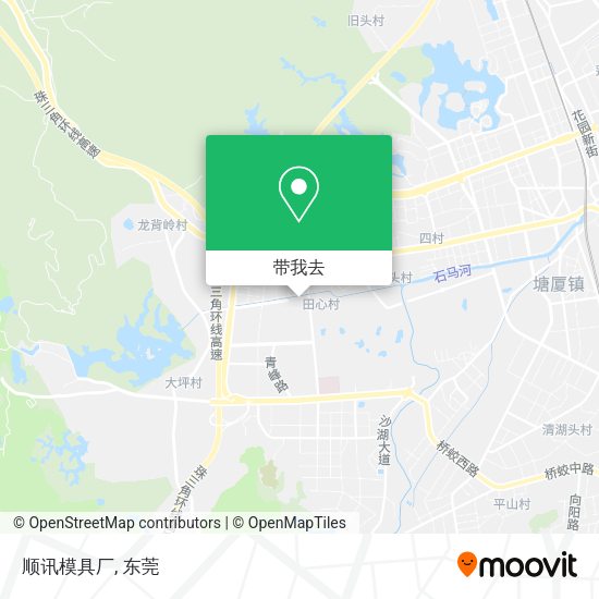 顺讯模具厂地图