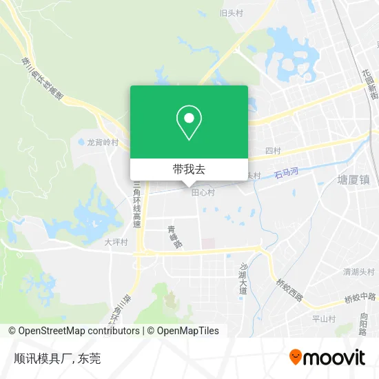 顺讯模具厂地图