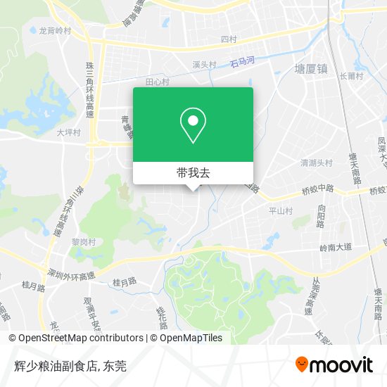辉少粮油副食店地图