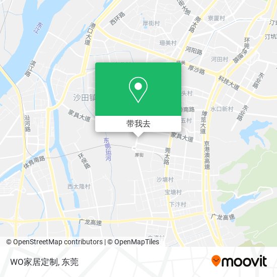 WO家居定制地图