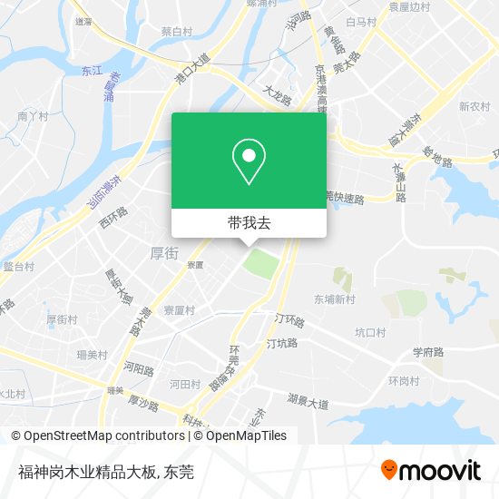 福神岗木业精品大板地图