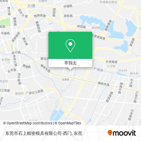 东莞市石上精密模具有限公司-西门地图