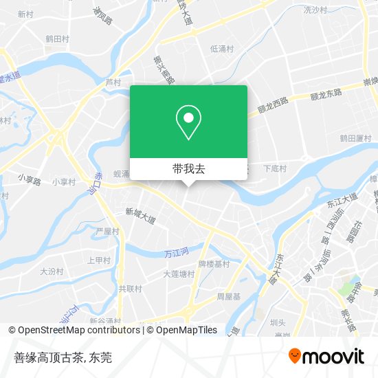 善缘高顶古茶地图