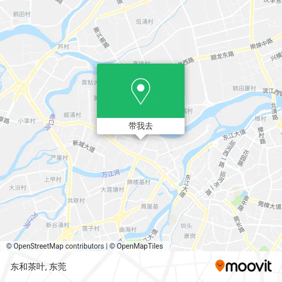 东和茶叶地图