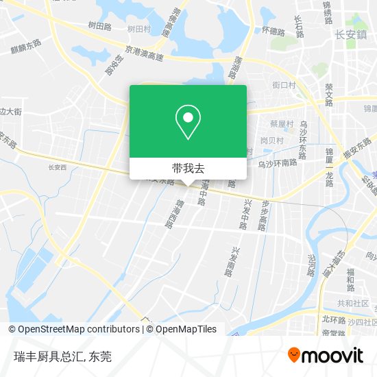 瑞丰厨具总汇地图