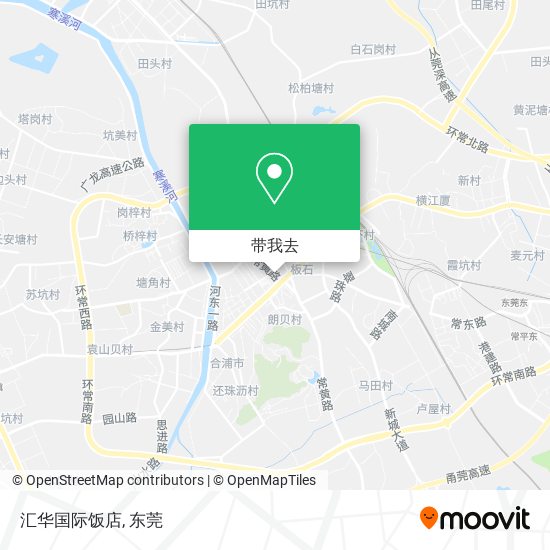 汇华国际饭店地图