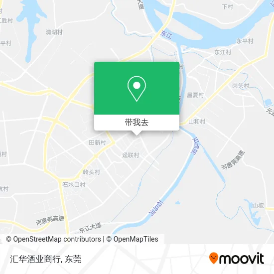 汇华酒业商行地图
