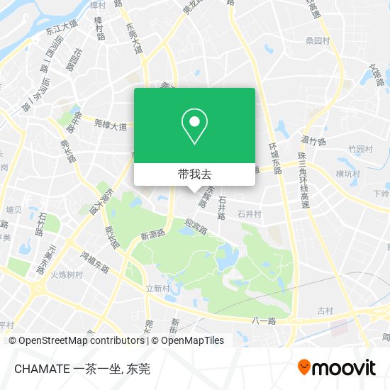 CHAMATE 一茶一坐地图