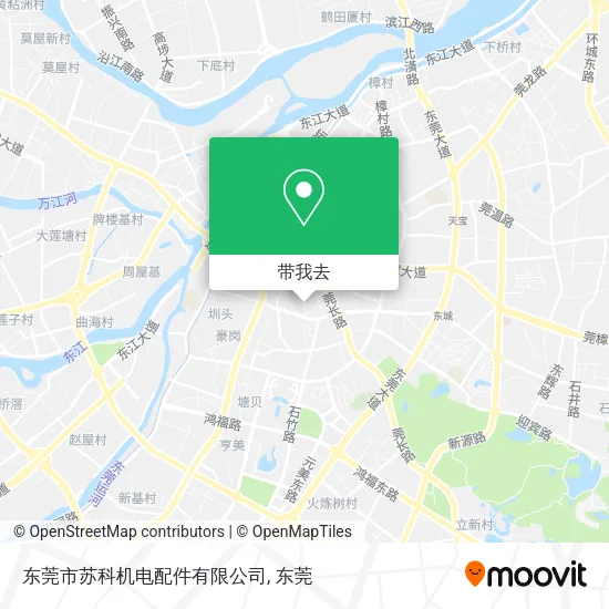 东莞市苏科机电配件有限公司地图