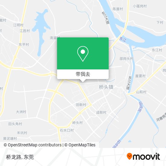 桥龙路地图