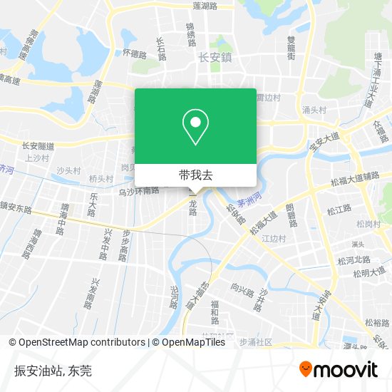 振安油站地图