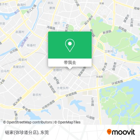 链家(弥珍道分店)地图
