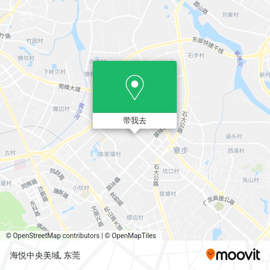 海悦中央美域地图
