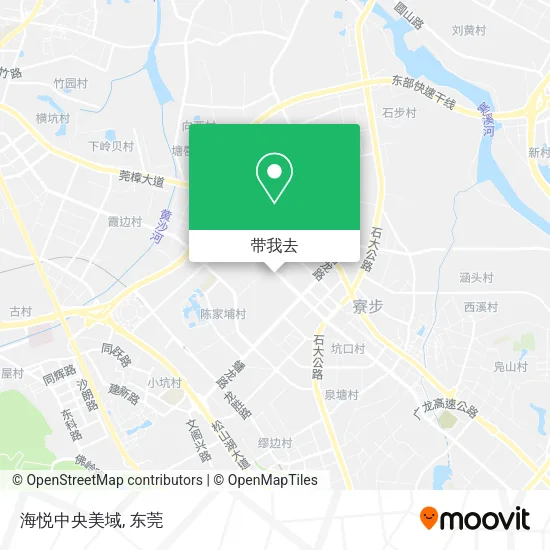 海悦中央美域地图