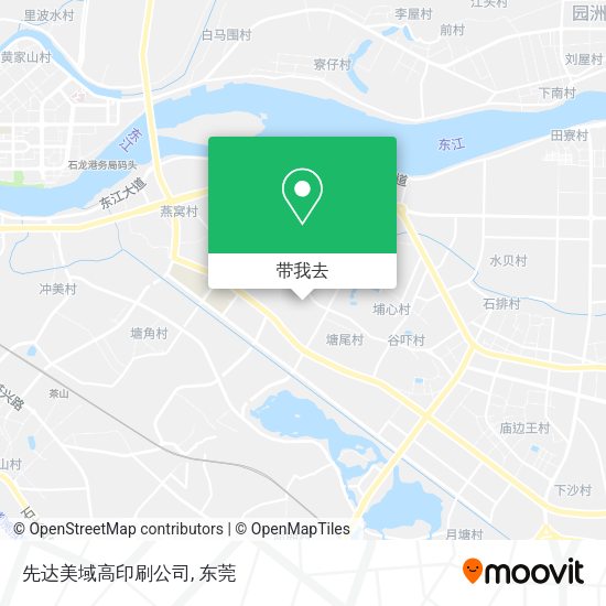 先达美域高印刷公司地图
